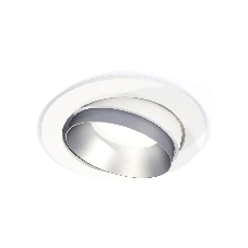 Комплект встраиваемого поворотного светильника Ambrella light XC7651023 SWH/MCH белый песок/хром матовый MR16 GU5.3 (C7651, N7033)