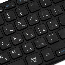 Клавиатура Oklick K614W беспроводная, радиоканал, чёрный