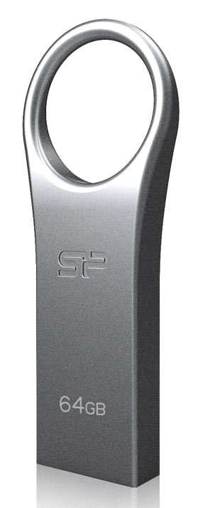 Флешка USB Silicon Power R/W 64Gb Firma F80 SP064Gb,UF2F80V1S USB 2.0 серебристый