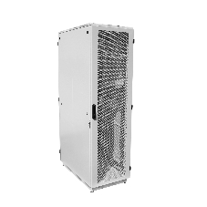 Шкаф телекоммуникационный напольный 42U (600x800) дверь перфорированная 2 шт. (3 места), ШТК-М-42.6.8-44АА
