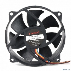 Вентилятор для корпуса Gembird 90x90x25, втулка, 4 pin, провод 30 см (D9025SM-4)