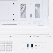 Компьютерный корпус HSPD M310, Mesh Mini-tower, белый, TG, 0.4 SPCC, 3x120мм ARGb mATX, mITX 180/280/160мм 1x2.5