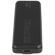 Внешний SSD 4Tb Silicon Power PX10, External, USB TypeC 3.2, черный, read/write 1050/1050 Mb/s
