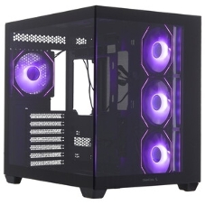 Компьютерный корпус Deepcool CG530 4F черный без БП ATX 2x120мм 2x140мм 2xUSB 2.0 1xUSB 3.0 audio bott PSU