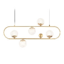 Светильник Ambrella light TR5433/5 GD золото G9/5 max 40W 780*110*1000