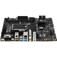 Материнская плата MSI B760M BOMBER WIFI, LGA 1700, Intel B760, 2xDDR5, 4xSATA, 2xM.2, 1xPCIe 4.0 x16, 1xPCIe x1, 1xVGA, 1xHDMI, 1xDP, 1x2.5Gb LAN, Wi-Fi 6E, Bluetooth 5.3, 4xUSB-A 5Gbps, 2xUSB-A 2.0, 1xPS/2, 3x3.5 мм, 7.1, чёрный, mATX