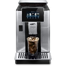 Кофемашина автоматическая DeLonghi ECAM610.74.MB черный/серебристый, исп. кофе - зерновой/молотый, 2.2 л, 1450 Вт, 19 Бар.