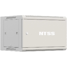 Шкаф коммутационный NTSS Премиум (NTSS-W9U6045FD) настенный 9U 600x450 мм пер. дв. металл 60 кг серый 350 мм 20 кг 220 град. 370 мм IP20 сталь