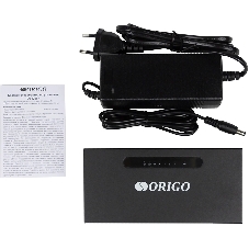 Коммутатор неуправляемый PoE ORIGO OS1206P/60W/A1A 4x100Base-TX PoE+, 2x100Base-TX, PoE-бюджет 60 Вт, корпус металл