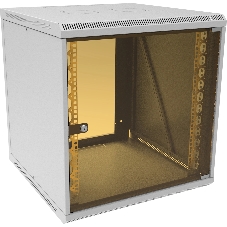 Шкаф коммутационный Suprlan (05-1206) настенный 12U 600x600 мм пер. дв. стекл направл. под закл. гайки 70 кг RAL 7035 535 мм 26.22 кг 620 мм