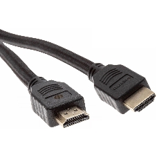 Кабель аудио-видео Cactus CS-HDMI.2-1.8 HDMI (m)/HDMI (m) 1.8м. позолоченные контакты черный
