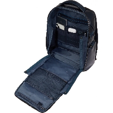 Рюкзак для ноутбука Piquadro Blue Square CA6592B2BM/BLU2, кожа, темно-синий