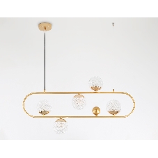 Светильник Ambrella light TR5433/5 GD золото G9/5 max 40W 780*110*1000