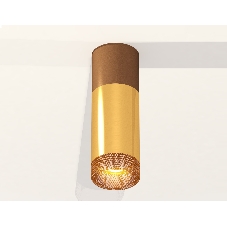 Светильник Ambrella Light XS6327061 PYG/SCF/CF золото желтое полированное/кофе песок/кофе MR16 GU5.3