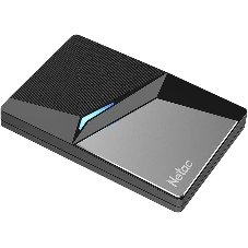 Внешний SSD Netac Z7S, 240 Gb, USB 3.2 Gen 2 Type-C, R/W 550/480, черный