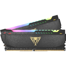 Оперативная память Patriot Viper Steel, DDR4, 64GB (2x32GB), 3600MHz, CL20, DIMM, с радиатором, RGB, черный
