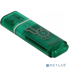Флешка USB Smartbuy Glossy series Green (SB16GBGS-G), 16Gb, USB 2.0, R/W 25/15, зеленый