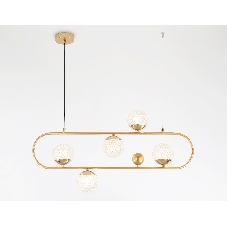 Светильник Ambrella light TR5433/5 GD золото G9/5 max 40W 780*110*1000