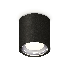 Светильник Ambrella Light XS7532011 SBK/PSL черный песок/серебро полированное MR16 GU5.3 (C7532, N7023)