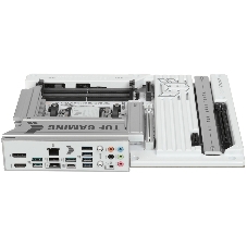 Материнская плата ASUS TUF GAMING B850-BTF WIFI W, AM5, AMD B850, 4xDDR5, 4xSATA, 3xM.2, 1xPCIe 5.0 x16, 1xPCIe 4.0 x16, 1xPCIe 3.0 x1, 1xDP, 1xHDMI, 1x2.5Gb LAN, Wi-Fi 7, Bluetooth 5.4, 1xUSB-C 20Gbps, 3xUSB-A 10Gbps, 4xUSB-A 5Gbps, 2xUSB-A 2.0, 5x3.5 мм, 7.1, ATX