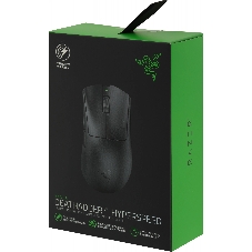 Мышь беспроводная/проводная Razer DeathAdder V3 HyperSpeed черный, 6400 dpi, радиоканал, USB, кнопки - 6