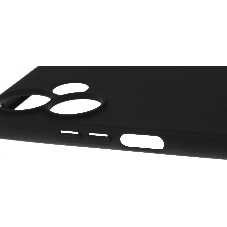 Чехол (клип-кейс) BoraSCO для Xiaomi Redmi 13 Silicone Case черный (73408)