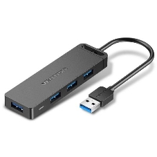 USB-концентратор Vention CHLBB, USB 3.0, USB 4 порта, USB
