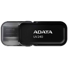Флешка USB ADATA UV240 (AUV240-32G-RBK), 32Gb, USB 2.0, R/W 15/5, черный