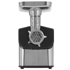 Мясорубка электрическая ARESA AR-2107 серебристый, 2500 Вт, 2.8 кг/мин, реверс, защита от перегрузки, насадки - 5