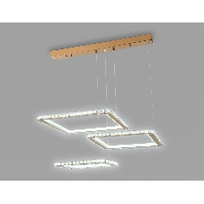 Светильник Ambrella light FA1761/3 GD золото 180W 3000K+6400K/3000K/6400K/4200K+4200K 680*460*740 (ПДУ РАДИО 2.4G)