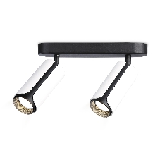 Светильник Ambrella light TN51596/2 WH/BK белый/черный GU10/2 260*60*195
