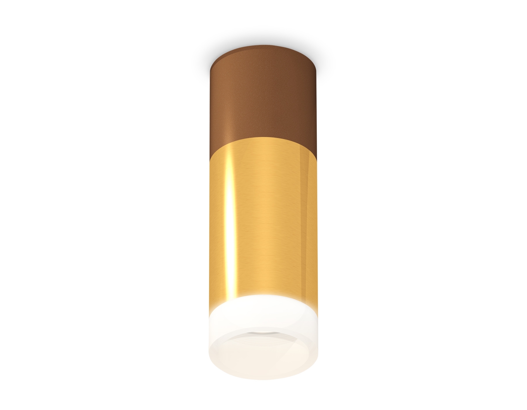 Светильник Ambrella Light XS6327062 PYG/SCF/FR золото желтое полированное/кофе песок/белый матовый MR16 GU5.3