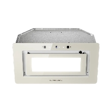 Встраиваемая вытяжка Kuppersberg INSHINE 60 CG, High-Tech, 52 см, сенсорное управление/управление жестами, 3 скорости, 265 м3/ч, обратный клапан, LED освещение, угольный фильтр KFY-I (опция), уровень шума 65 дБ, цвет бежевый