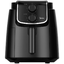 Аэрогриль Midea MAF-TN40D черный, 1500 Вт, 4 л, механическое управление, 1 программа