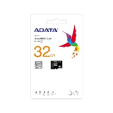 Флеш карта microSD 32Gb ADATA microSDHC Class 10 UHS-I A1 100/20 MB/s (SD адаптер)