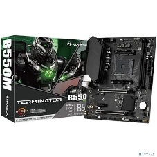 Материнская плата Maxsun Terminator B550M, AM4, AMD B550, 2xDDR4, 4xSATA, 1xM.2, 1xPCI-E 4.0 x16, 1xPCI-E 3.0 x4, 1xPCI-E 3.0 x1, 1xHDMI, 1xVGA, 1x 1Gb LAN, 2xUSB-A 3.2 Gen 1, 4xUSB-A 2.0, 3x3.5 мм, 5.1, M-ATX