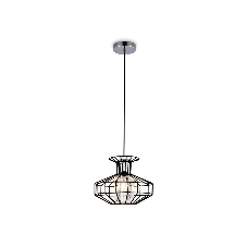 Светильник Ambrella light TR5850 BK/CL черный/прозрачный E27 max 40W D240*1200
