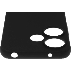 Чехол (клип-кейс) BoraSCO для Xiaomi Redmi 13 Silicone Case черный (73408)