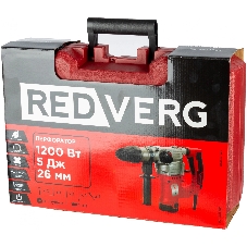 Перфоратор RedVerg RD-RH1200S, SDS-plus, 1200 Вт, 5 Дж, от сети