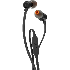 Проводные наушники JBL Tune 110 черный, внутриканальные, Jack 3.5 мм