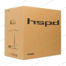 Компьютерный корпус HSPD M310, Mesh Mini-tower, белый, TG, 0.4 SPCC, 3x120мм ARGb mATX, mITX 180/280/160мм 1x2.5