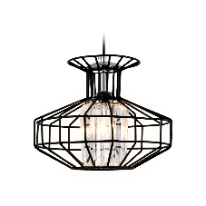 Светильник Ambrella light TR5850 BK/CL черный/прозрачный E27 max 40W D240*1200