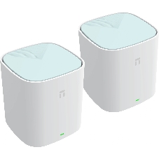 Бесшовный Mesh роутер Netis Neme X30S (NEME X30S (2 PACK)) AX3000 10/100/1000BASE-TX белый (упак.:2шт)