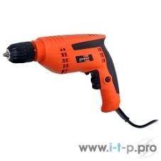 Дрель электрическая PATRIOT FD500 120301420 Эл. дрель, без удара, мощность 500Вт, макс.диаметр сверла 10мм, быстрозажим. патрон