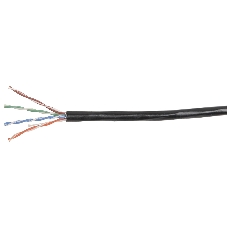 Витая пара U/UTP кат.5E 4x2x24AWG LSZH черный (305м) ITK LC3-C5E04-129