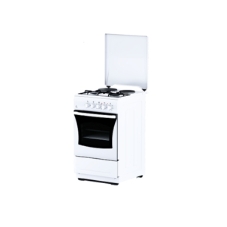 Плита комбинированная Flama RK 2211 белый, конфорок 4 шт, духовка 50 л, 50 см x 85 см x 60 см