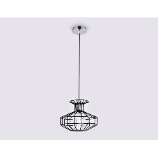 Светильник Ambrella light TR5850 BK/CL черный/прозрачный E27 max 40W D240*1200