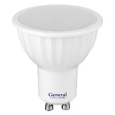 Лампа Светодиодная General  GLDEN-MR16-7-230-GU10-4500 1/10/100