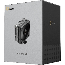 Кулер Ocypus Iota A40 BK Black Iota-A40-BK черный 120мм алюминий+медь 2000rpm 29db 4-pin 220W 156мм