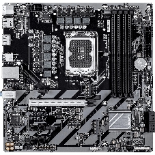 Материнская плата Gigabyte B860M D3W, LGA1851, Intel B860, 4xDDR5, 4xSATA, 2xM.2, 1xPCIe 5.0 x16, 2xPCIe 4.0 x4, 1xHDMI, 2xDisplayPort, 1x 1Gb LAN, 3xUSB 3.2 Gen 1, 3xUSB 2.0, 3x3.5 мм, 7.1, microATX